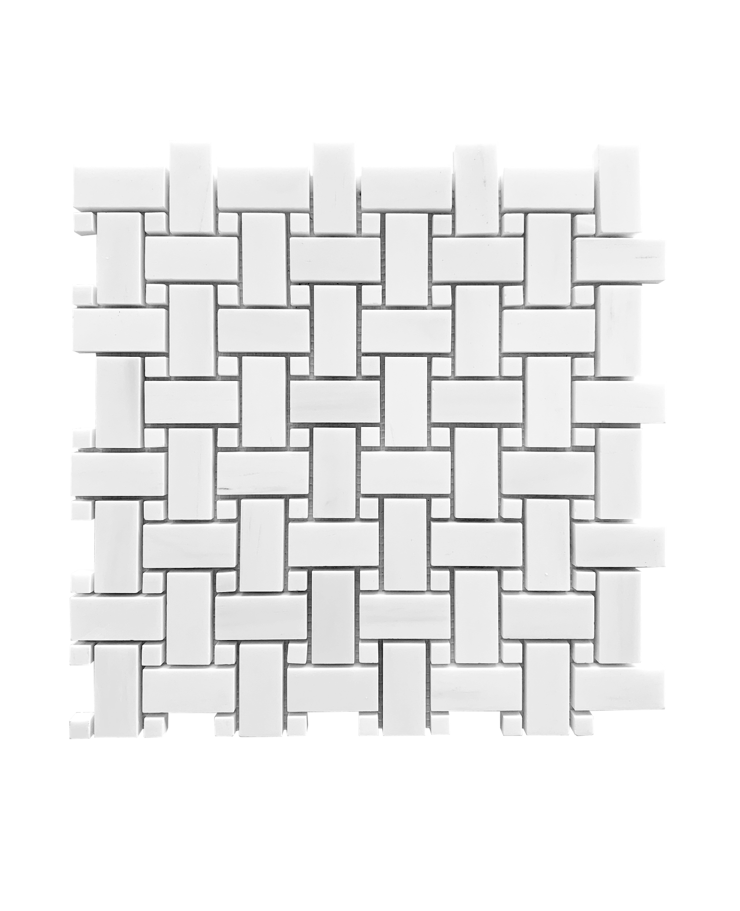 DOLOMITE MARBLE MOSAIC POLISHED BW DOLOMITE DOT 1